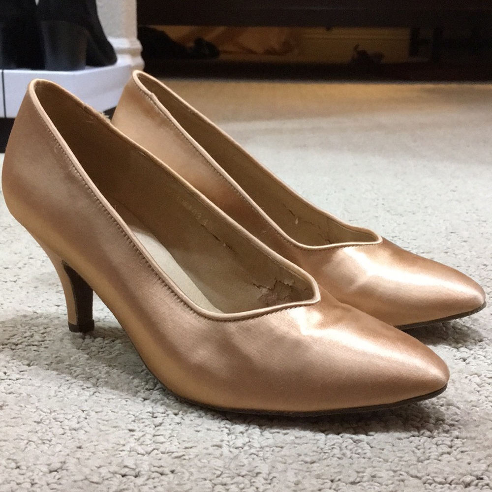 🐯Supadance Club Gold Ballroom Dance Shoes